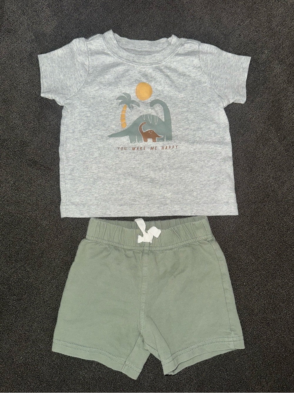 Baby Boys' Dino Top & Bottom Set - Picture 2 of 6